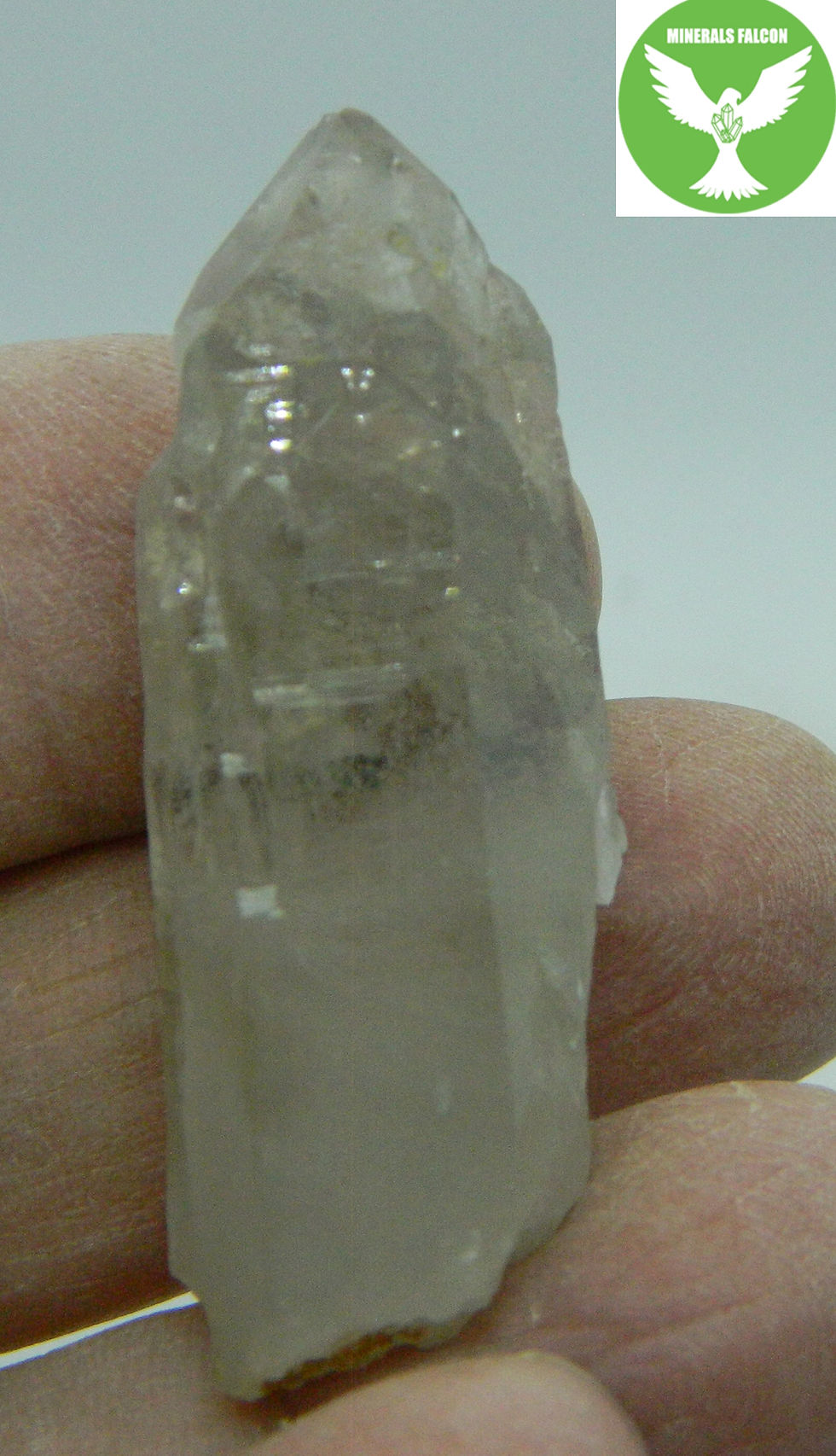 Miniatura: Křemen (křišťál) - Krásno lom Hubr (Eng: Quartz)