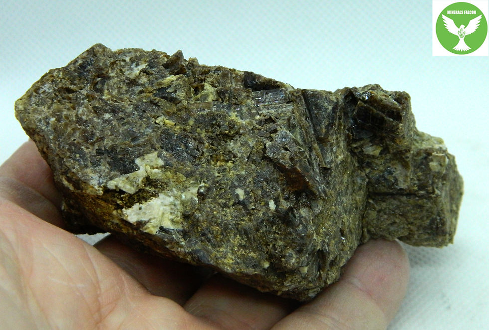 Miniatura: Vesuvian - Hazlov u Chebu ( vesuvianite)