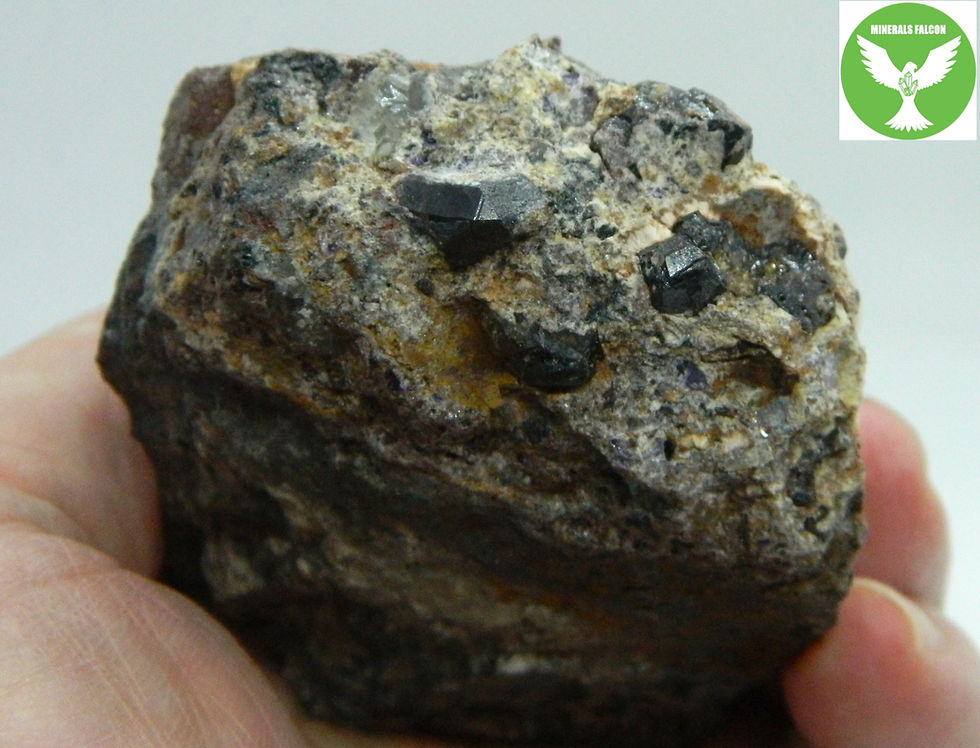 Miniatura: Kasiterit - Krupka (Eng:Cassiterite)