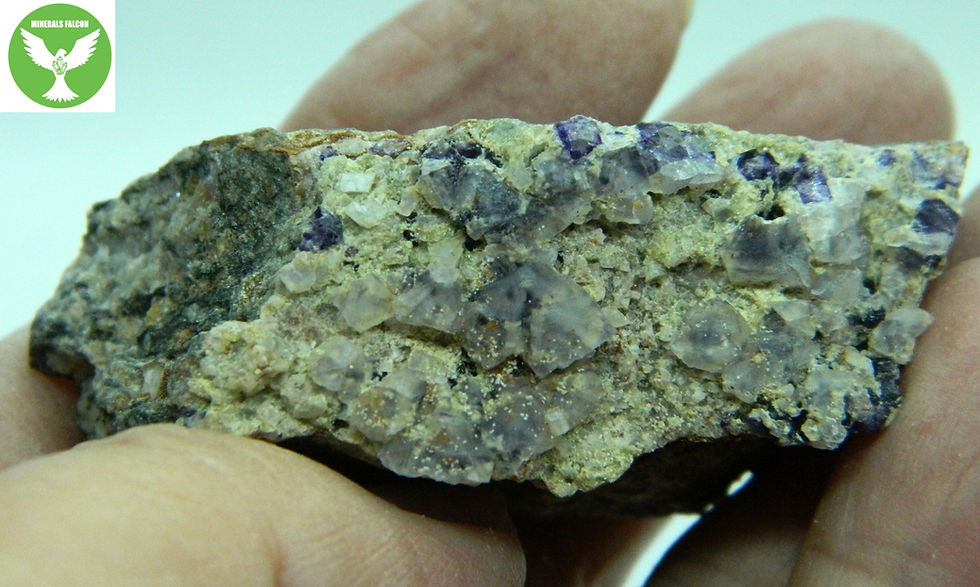 Miniatura: Fluorit Krupka  ( Eng.: fluorite )