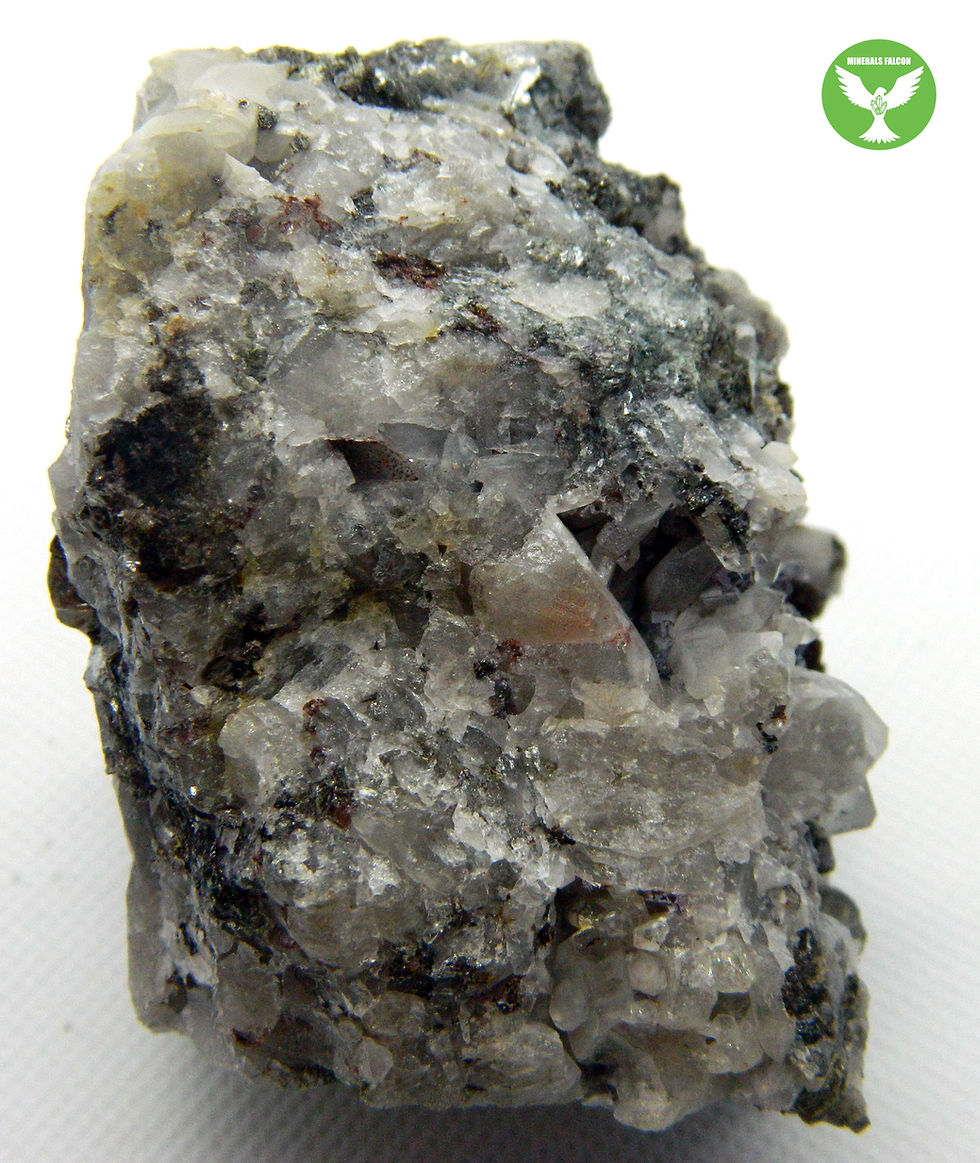 Miniatura: Kasiterit, Cinnwaldit - Cínovec (Eng:Cassiterite, Zinnwaldite)