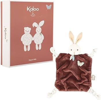 Kaloo Doudou Rabbit Cinnamon Comforter