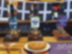 food on bar
