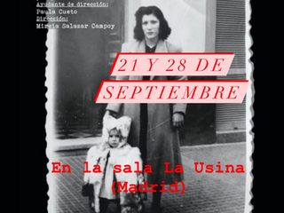 21 y 28 de septiembre en el Teatro La Usina