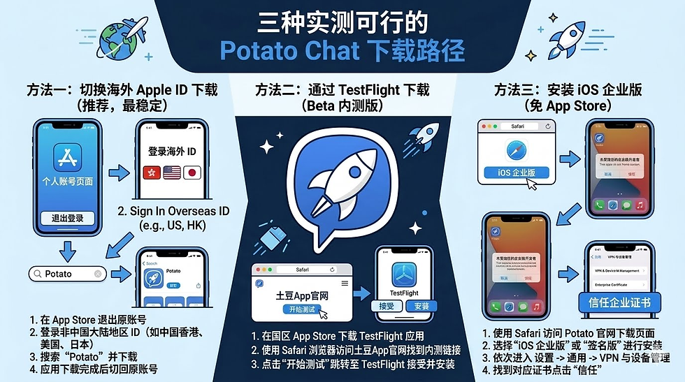 Potato下载路径展示