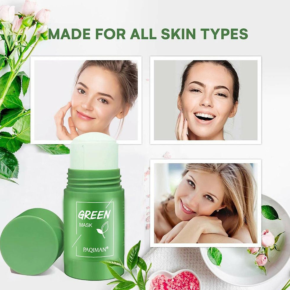 Thumbnail: Green Tea Mask Face Clean Green Tea Cleansing Deep Moisturizing Shrink Pores Bla