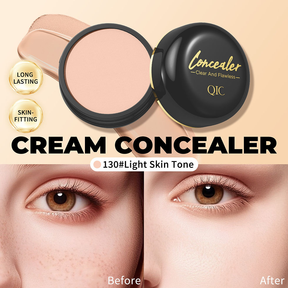 Thumbnail: Waterproof Full Coverage Concealer for Tattoos, Scars - Natural Finish Foundatio