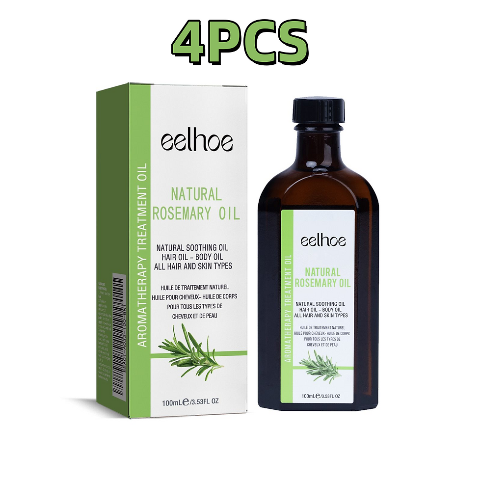 Thumbnail: 100ml Eelhoe Rosemary Hair Care Essential Oil Prevent Frizzy Hair Smooth Fragran