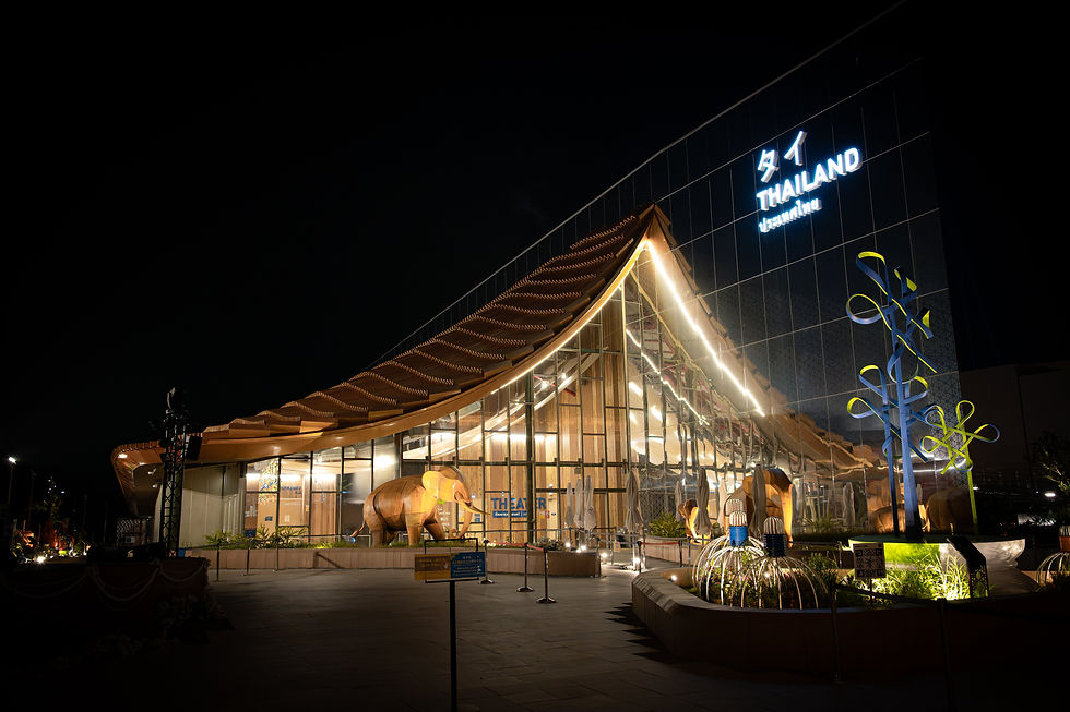 Thailand Pavilion at Expo 2025 Osaka. Image: ©2025, César Corona