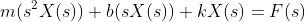 mass spring damper equation