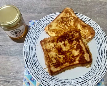 Eggy Bread with Honey Drizzle