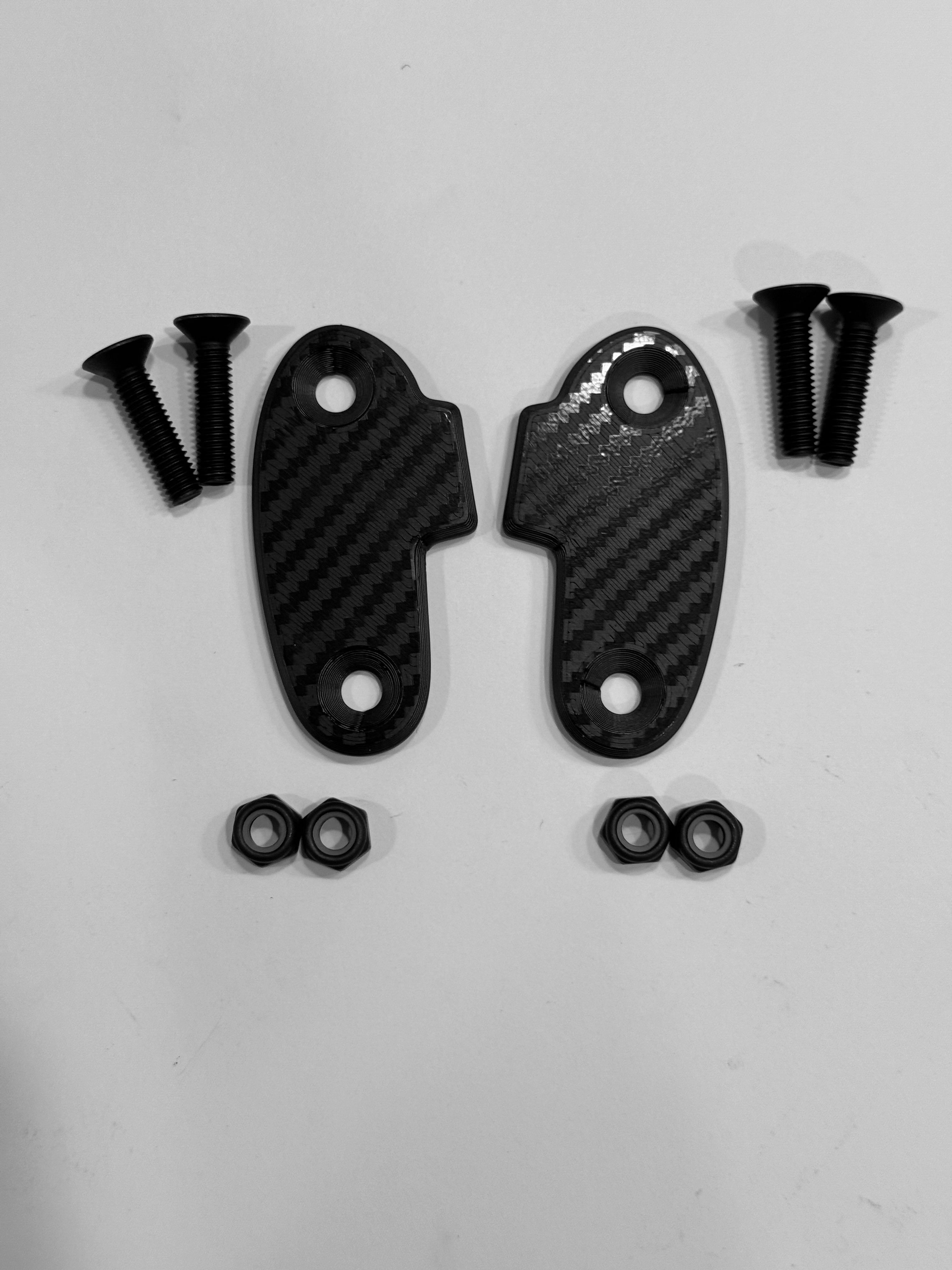 Kawasaki Ninja H2/ H2R - Mirror Block Off Plate Set Carbon Fiber