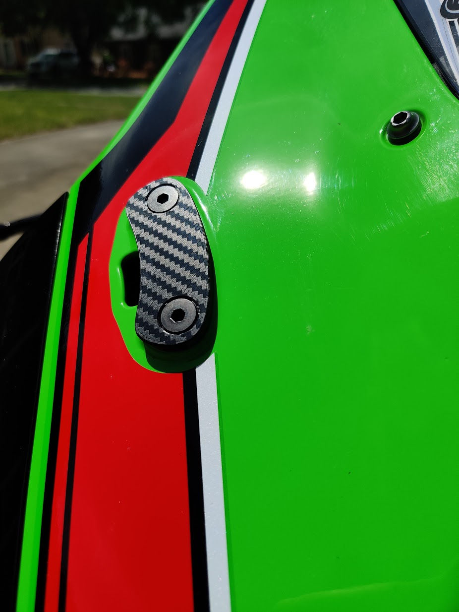 Thumbnail: Kawasaki ZX10R (18-24) Mirror Block Off Plates