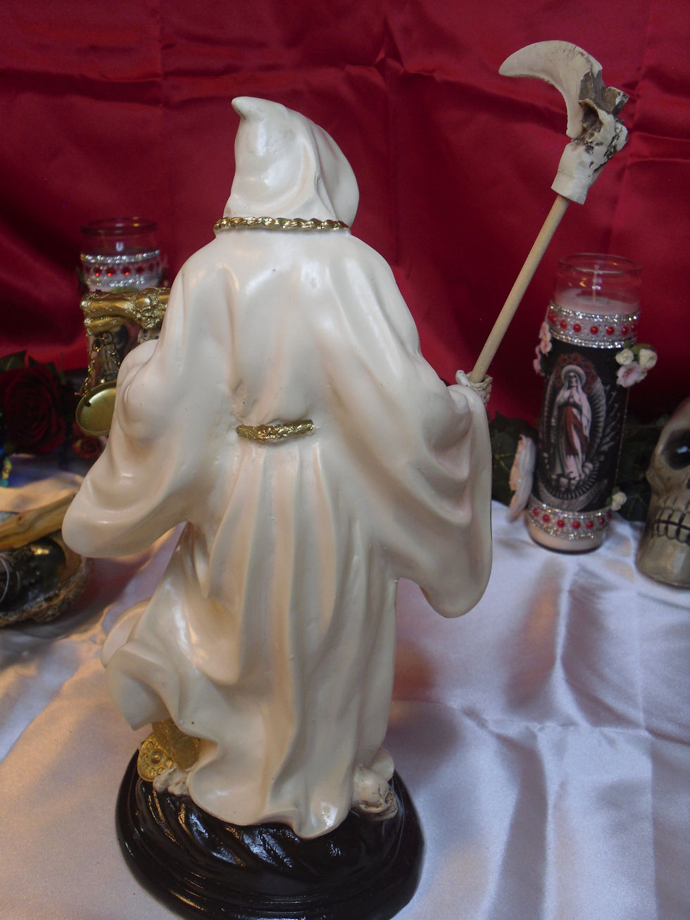 Thumbnail: 14'' Santa Muerte Statue