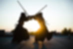 Kendo Duel Sunset