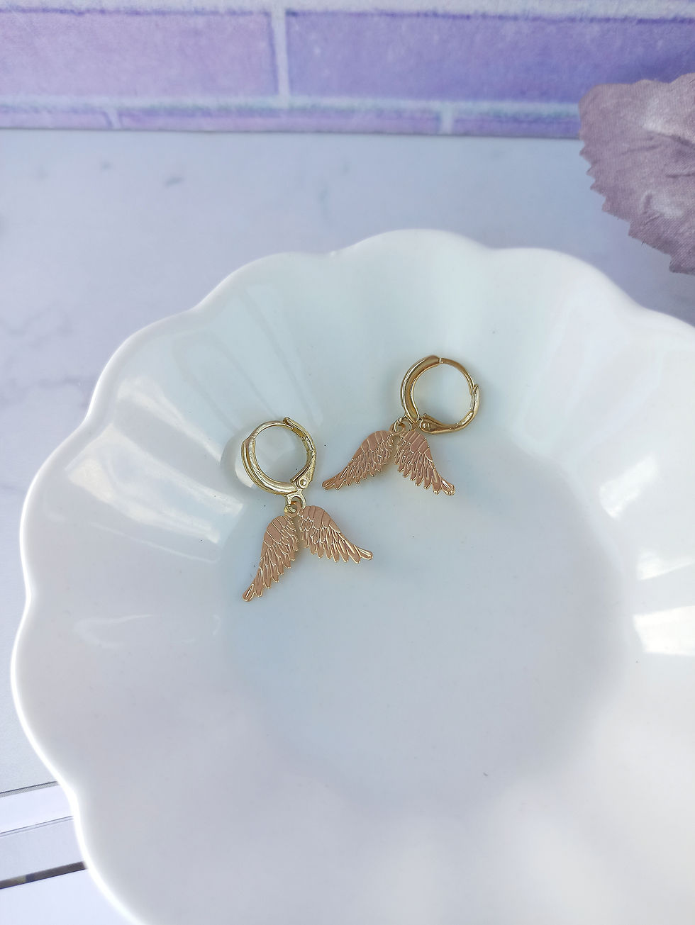 Miniatura: Zarcillos Alas de angel