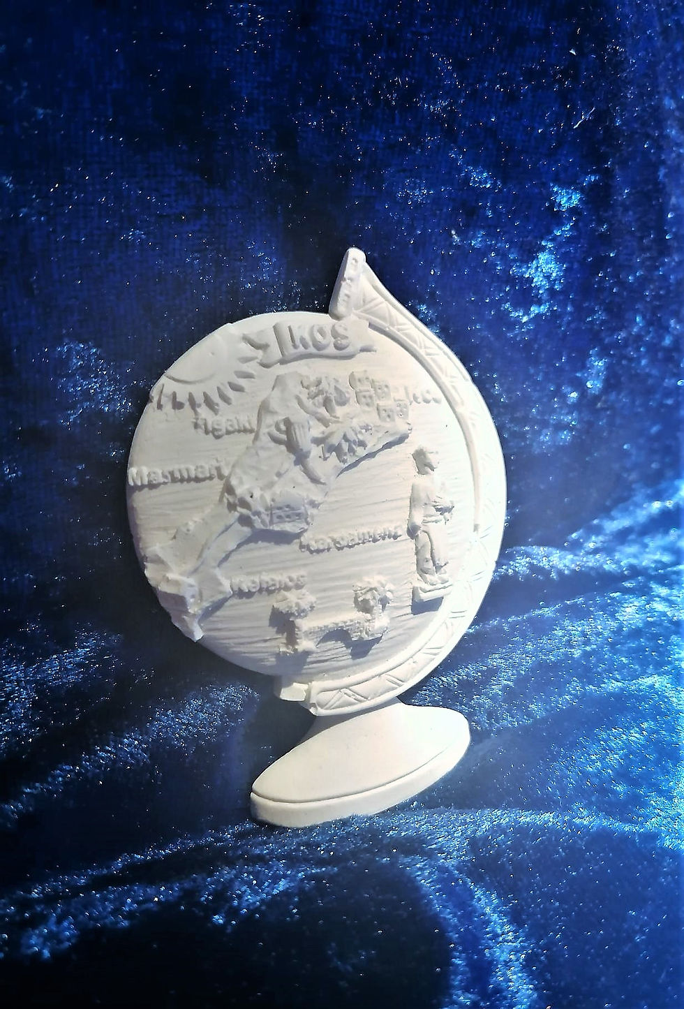 Kühlschrankmagnet Globus KOS