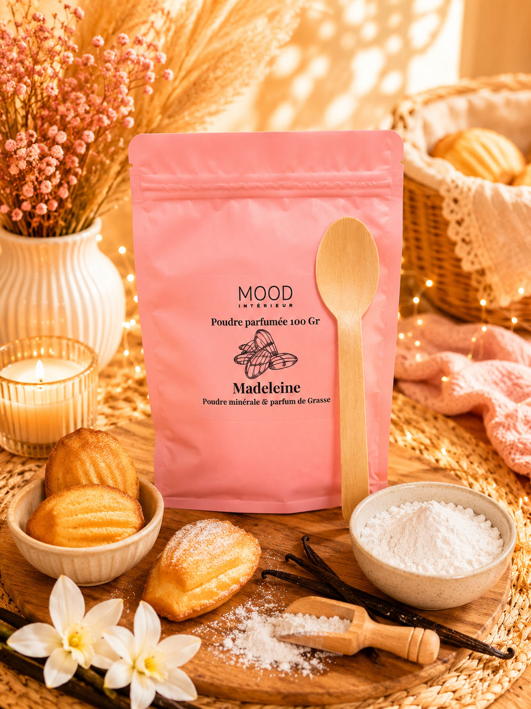 Poudre parfumée Madeleine 100G
