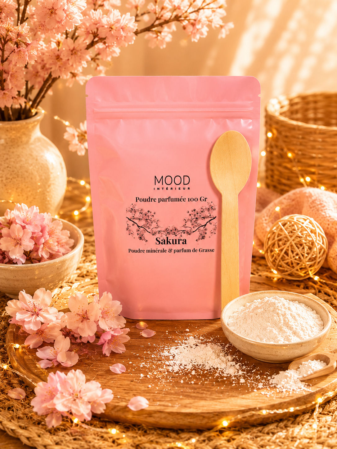 Poudre parfumée Sakura 100G