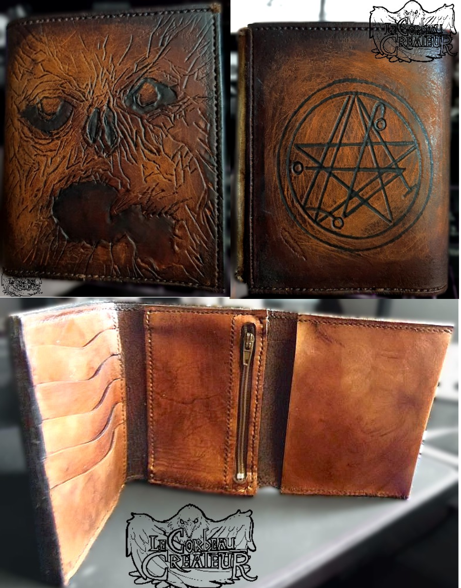 Porte feuille Necronomicon