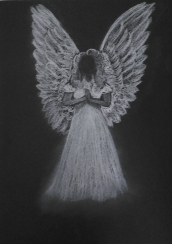 Blanco sobre negro