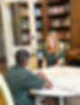 Waldo Burton staff member helping a resident