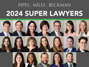 Pipes Miles Beckman Announces 2024 Super Lawyers Recognition