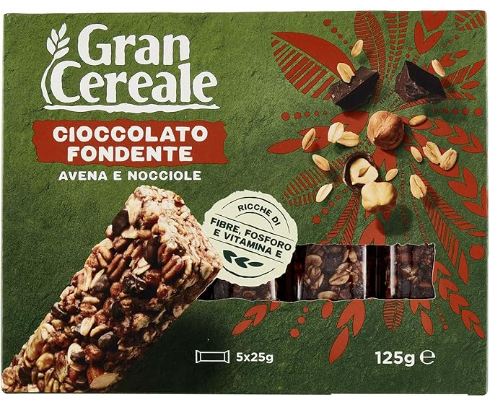 Gran Cereale – Cioccolato Fondente, Avena e Nocciole