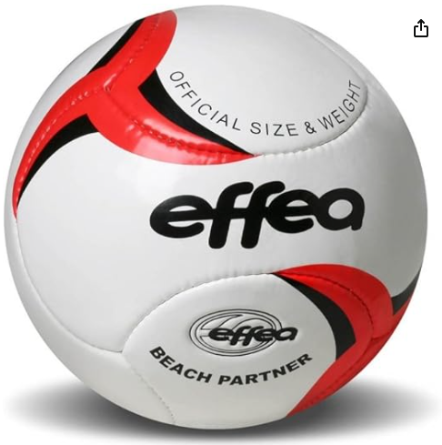 Pallone Beach Soccer 6840 Bianco/Rosso/Blu