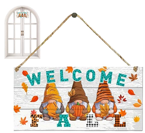 FUORIPORTA IN TESSUTO CON SCRITTA WELCOME