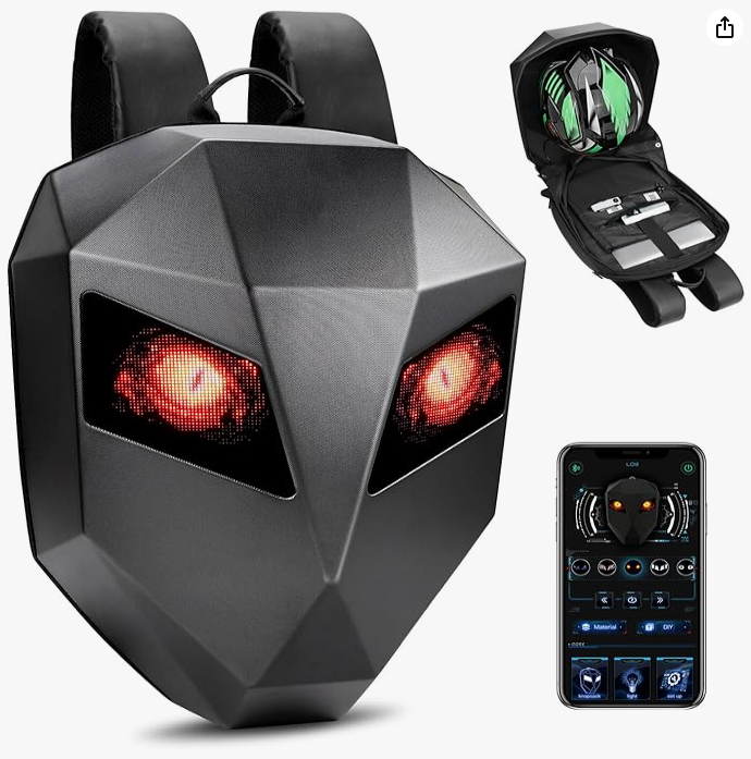 JCPYIUL Zaino LED dinamico APP DIY