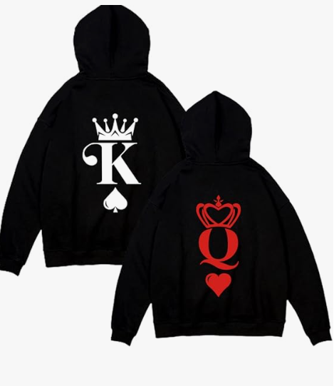 FELPE DI COPPIA KING & QUEEN