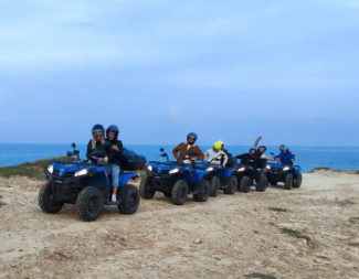 Escursione in quad ai Laghi Alimini