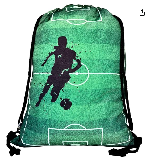 HECKBO sacca per bambini a tema calcio