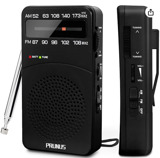 RADIO PORTATILE PRUNUS