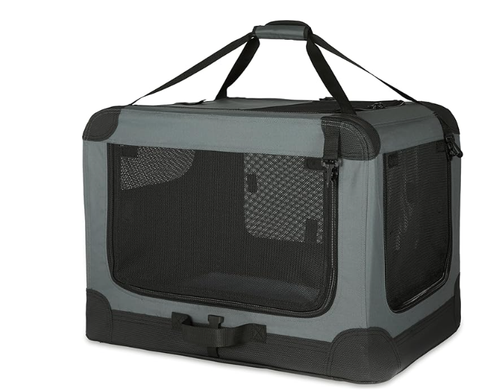 Amazon Basics Trasportino Pieghevole a 4 Porte