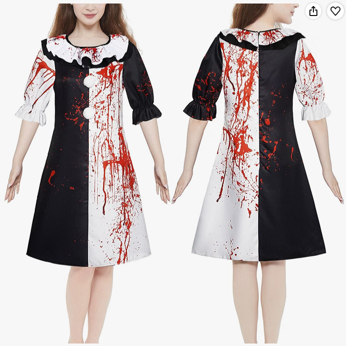 Costume Terrifier, clown cosplay