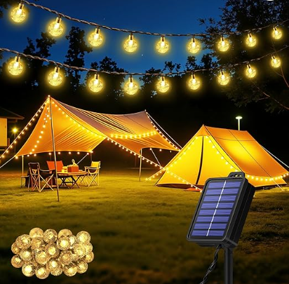 Realky Catena Luminosa Solare da Esterno 30 LED