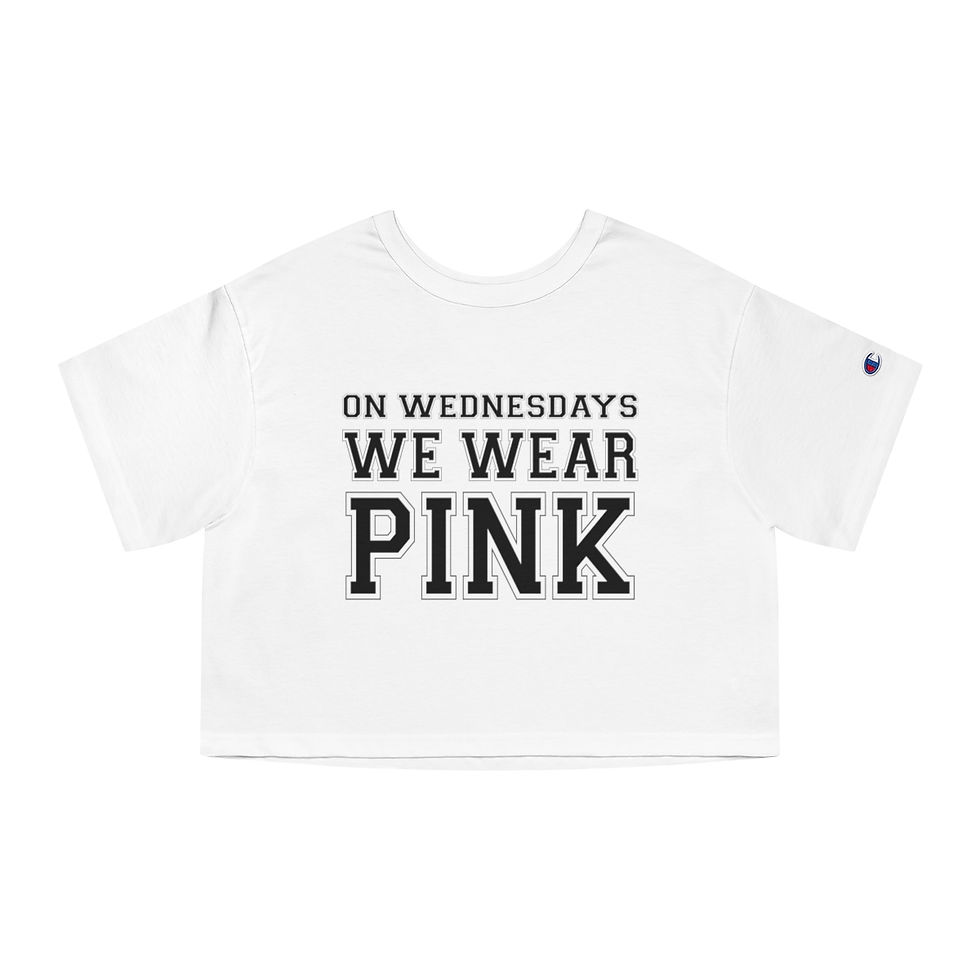 Thumbnail: PINK Cropped T-Shirt