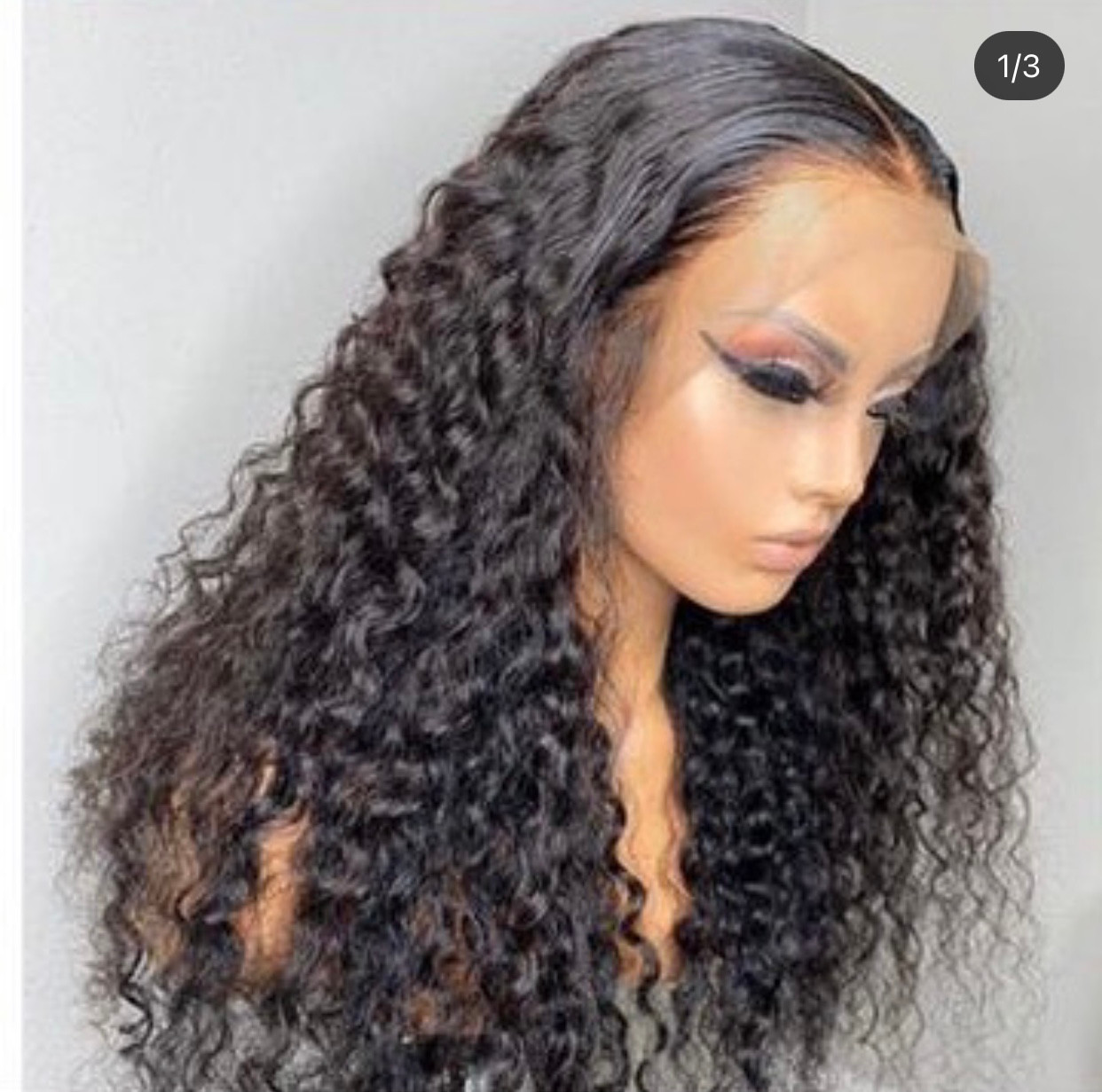 Goddess premade Spanish curl wig