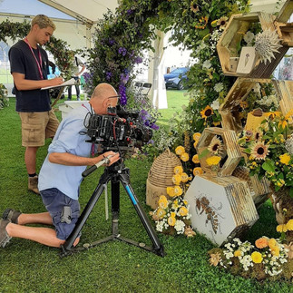 RHS Tatton Flower Show 2021 Bee Friendly Bee Kind exhibit by Jacqui O