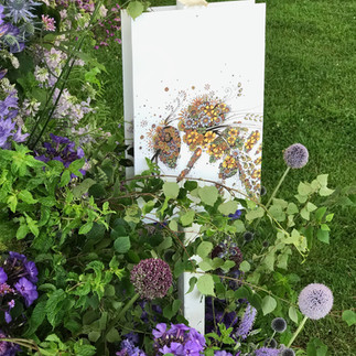 RHS Tatton Flower Show 2021 Bee Friendly Bee Kind exhibit by Jacqui O