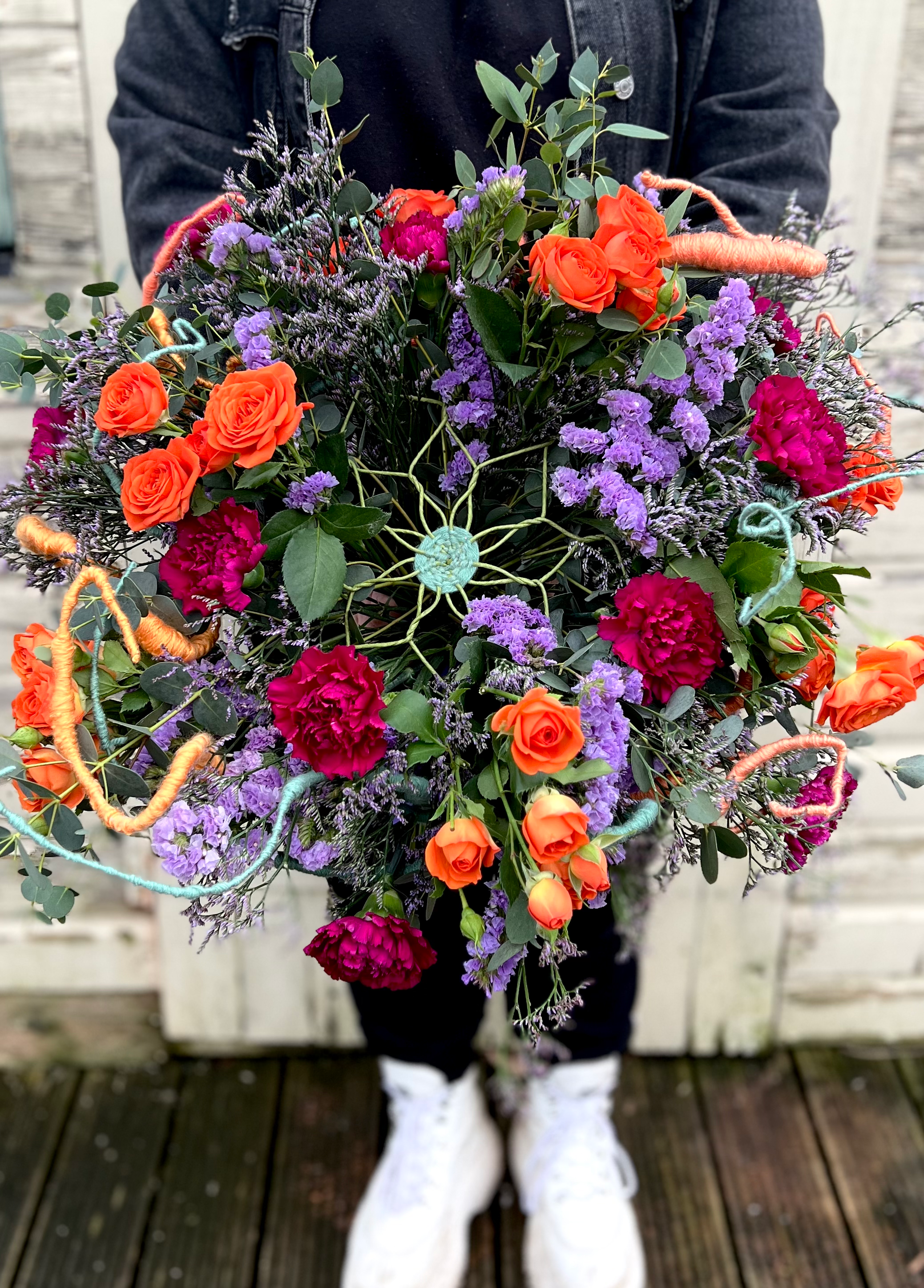 Floral Carousel: A Contemporary gift bouquet 