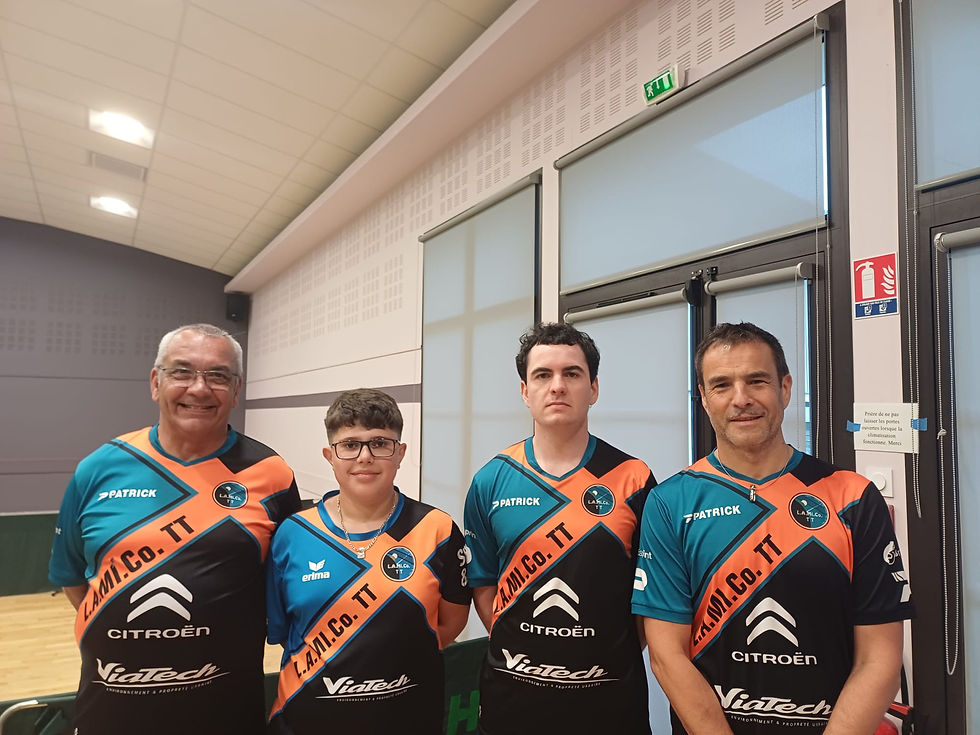 LAMICO TT 4 s’incline 7 à 11 à Xaintrie en D1 