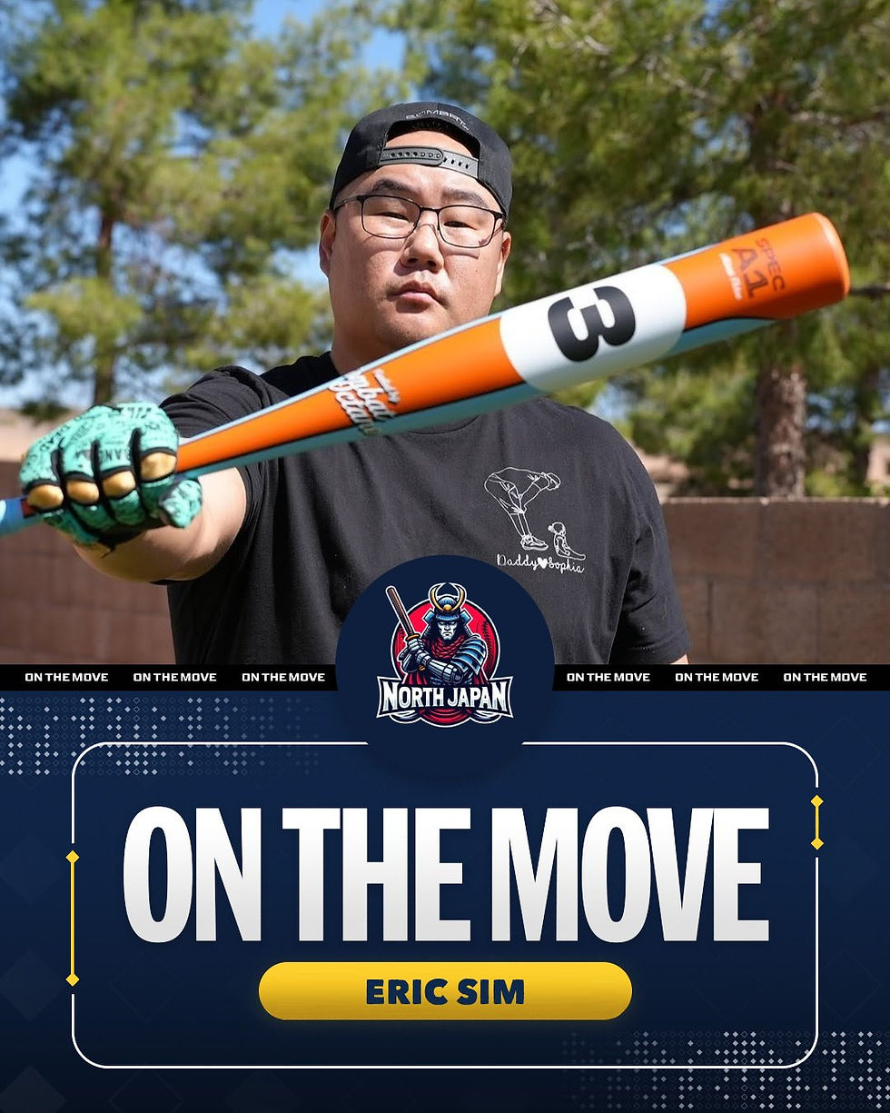 The North Japan Samurai acquired slugger Eric Sim specifically for the Cancun World Series.