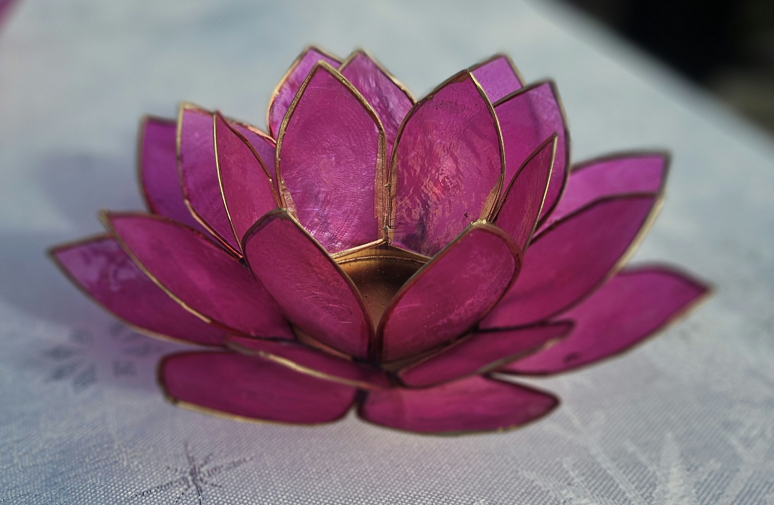 Lotus Theelichthouder 