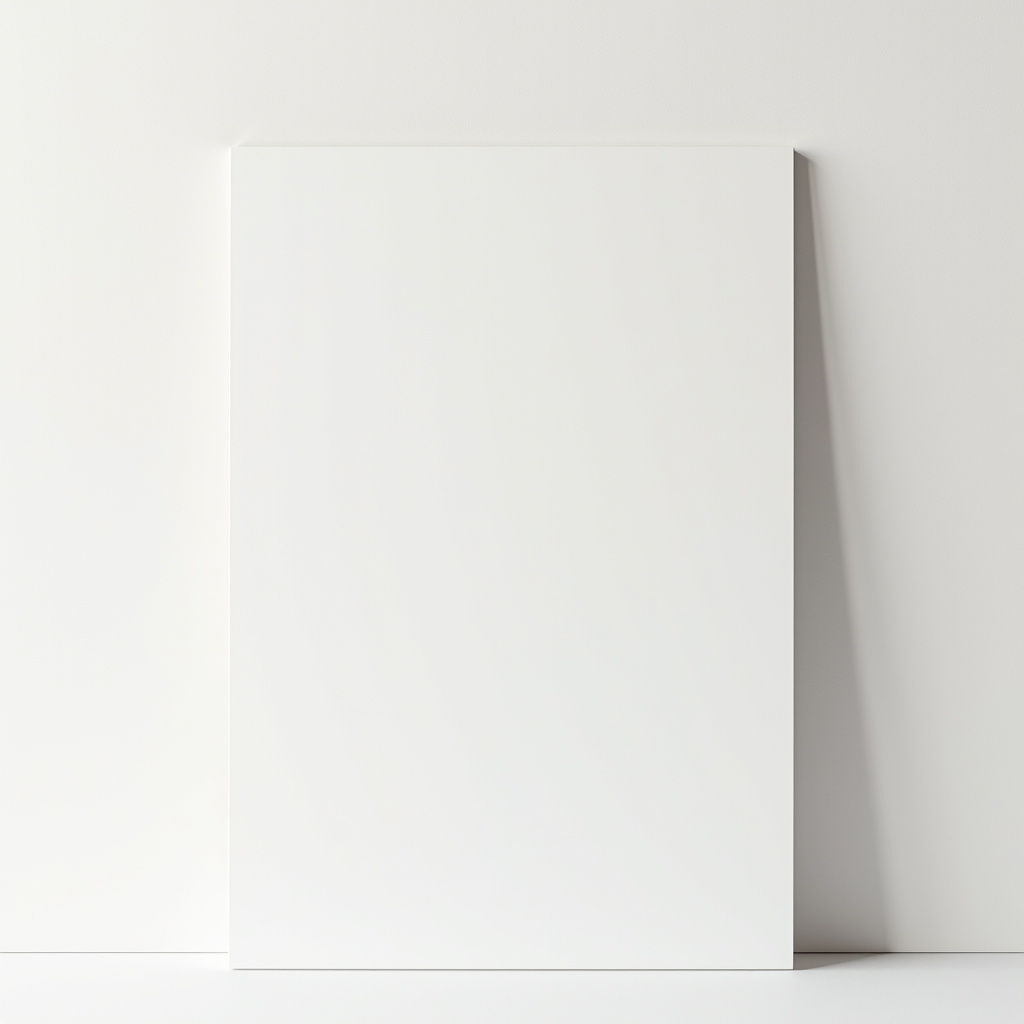 Placa MDF Melamina Blanca
