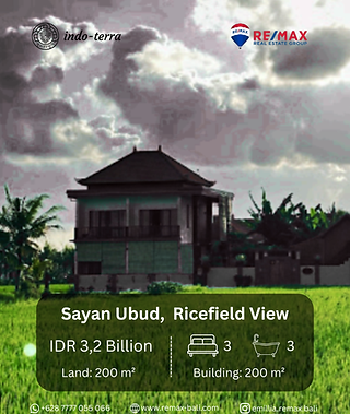 villa for sale in sayan ubud