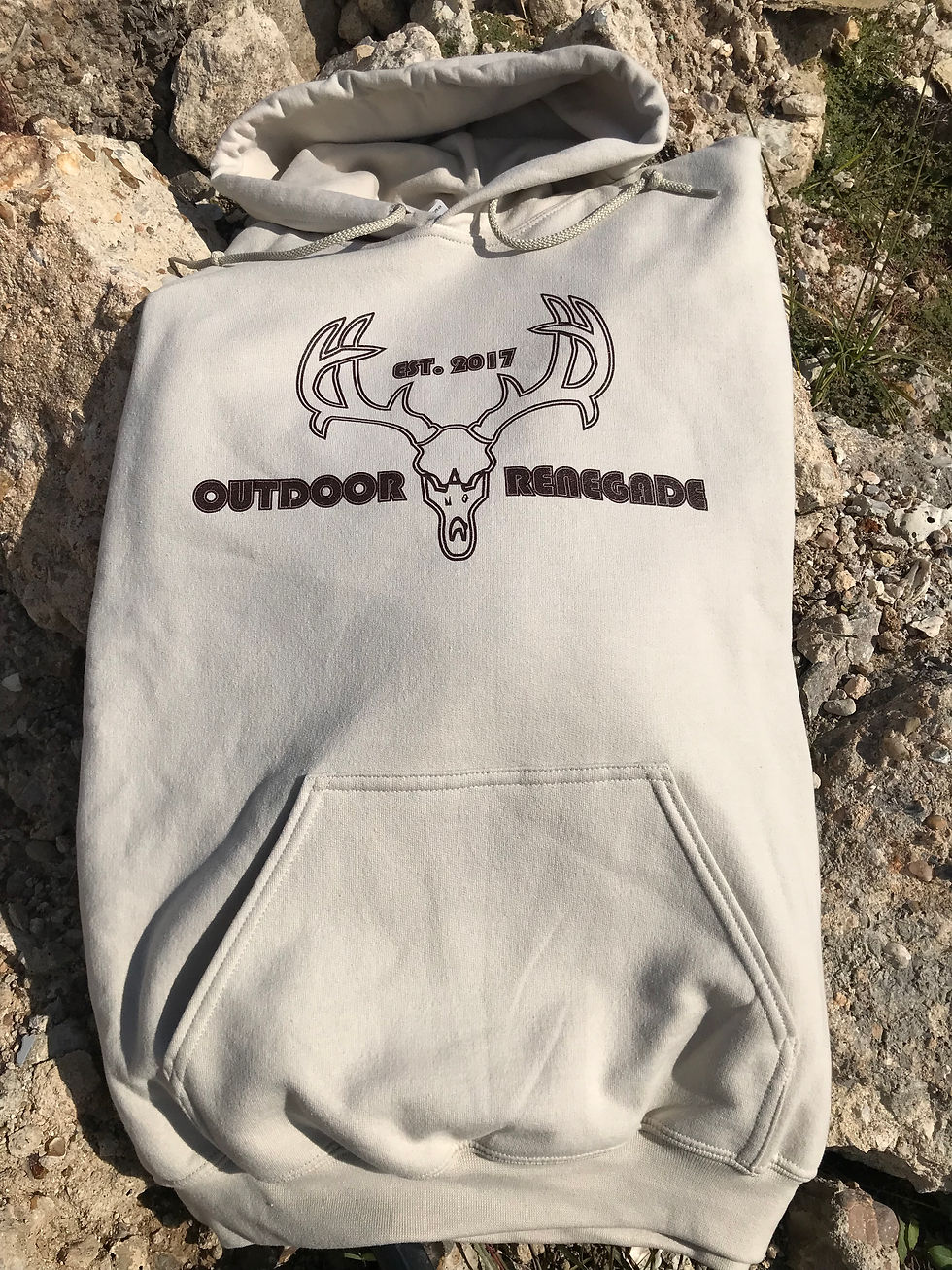 Thumbnail: Outdoor Renegade "Deer Skull" Hoodie with Front Pocket