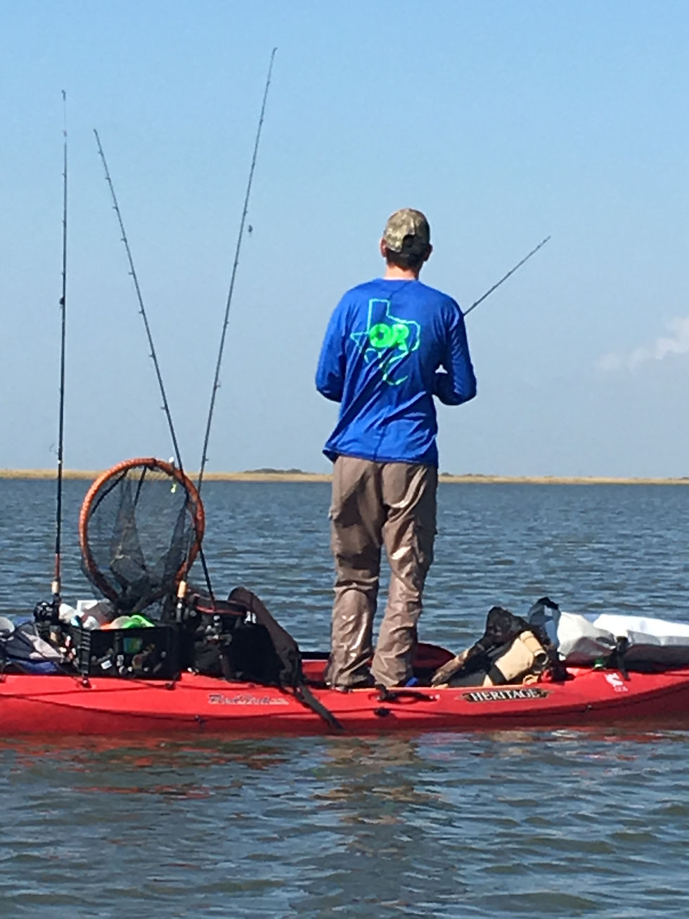Thumbnail: Men's Outdoor Renegade Fishing Shirt (Royal Blue with Neon Green)